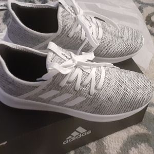 Woman running sneakers